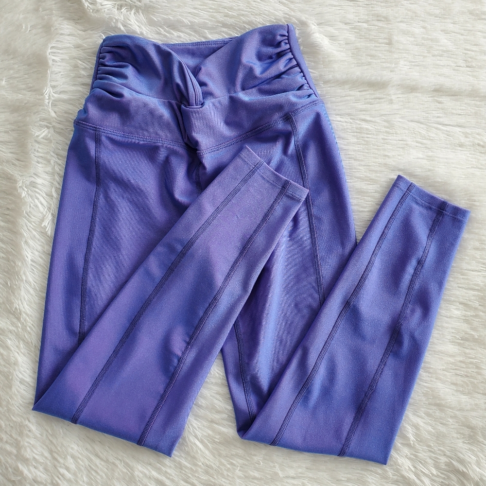 Free People Movement You Glow Girl Leggings Purple, NWOT